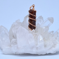 Colgante Punta de Mineral con Cobre - Mineral : Aleatorio