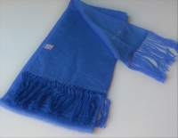 Alpacawol Sjaal Diep Hemelsblauw