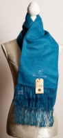 Alpacawol Sjaal Turquoise Blauw