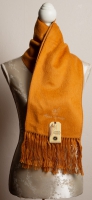 Alpacawol Sjaal Donker Orange