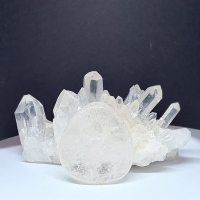 Zaksteen  Witte Bergkristal