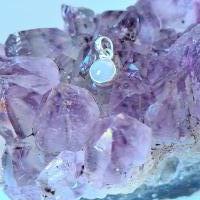Opaal  Ovaal Kettinghanger