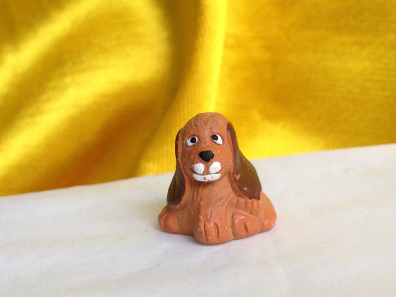 Hush Puppy Keramiek beeldje 2cm